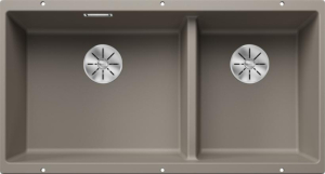 Blanco Subline 480/320-U Silgranit, Farbe tartufo, InFino Ablauf, 523591