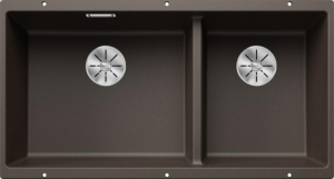 Blanco Subline 480/320-U Silgranit, Farbe cafe, InFino Ablauf, 523593