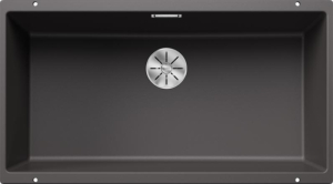 Blanco Subline 800-U Unterbausp�le, Silgranit, Farbe felsgrau, InFino Ablauf, 523142