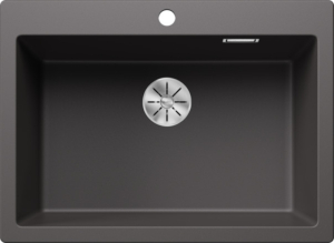 Blanco Pleon 8 Einbausp�le, Silgranit, Farbe felsgrau, InFino Ablauf, 523044