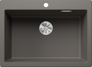 Blanco Pleon 8 Einbausp�le, Silgranit, Farbe vulkangrau, InFino Ablauf, 527323
