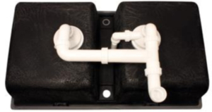 Blanco Zia 9 Einbausp�le, Silgranit, Farbe softweiss, 527210