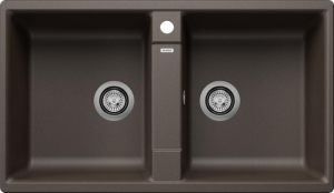Blanco Zia 9 Einbausp�le, Silgranit, Farbe cafe, 516683