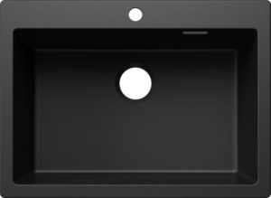 Blanco Pleon 8 Einbausp�le, Silgranit, Farbe schwarz, 527778