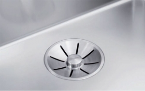 Blanco Elon XL 6 S Einbausp�le, Silgranit, Farbe felsgrau, InFino Ablauf, ohne Ablauffernbedienung, 524845