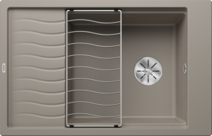 Blanco Elon XL 6 S Einbausp�le, Silgranit, Farbe tartufo, InFino Ablauf, ohne Ablauffernbedienung, 524851