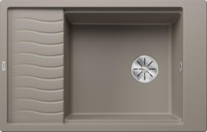 Blanco Elon XL 6 S Einbausp�le, Silgranit, Farbe tartufo, InFino Ablauf, ohne Ablauffernbedienung, 524851