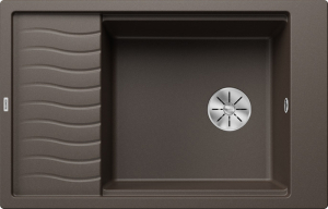 Blanco Elon XL 6 S Einbausp�le, Silgranit, Farbe cafe, InFino Ablauf, ohne Ablauffernbedienung, 524853