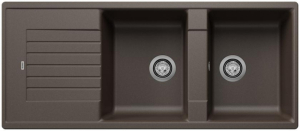 Blanco Zia 8 S Einbausp�le, Silgranit, cafe, ohne Ablauffernbedienung, 515602