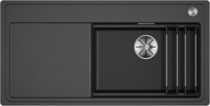 Blanco Etagon XL 6 S-F Einbausp�le fl�chenb�ndig, Silgranit, Farbe felsgrau, InFino Ablauf, 528102