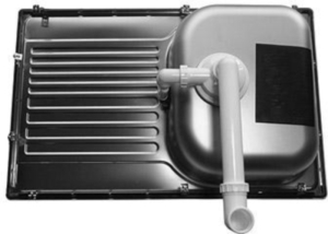 Blanco Tipo 45 S Compact Einbausp�le, Edelstahl, 513441