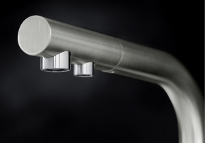 Blanco Fontas II, Hochdruck Festauslauf, PVD satin platinum, 527714