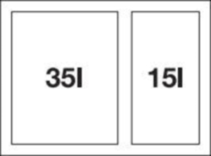 Blanco Select II Big Abfalltrennsystem, 528147