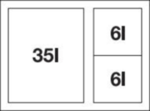 Blanco Select II Big Abfalltrennsystem, 528148