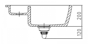Systemceram KeraDomo CENTRA 60, Farbe Eibe (matt), mit 5 Jahren Garantie