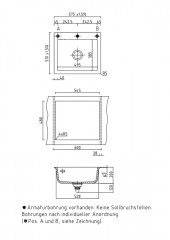 Systemceram KeraDomo MERA 57, Farbe Eibe (matt), mit 5 Jahren Garantie