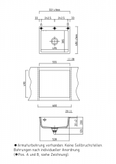 Systemceram KeraDomo MERA 57 F, Farbe Eibe (matt), mit 5 Jahren Garantie