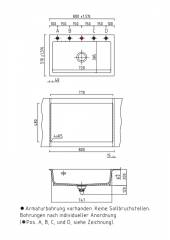 Systemceram KeraDomo MERA 80, Farbe Eibe (matt), mit 5 Jahren Garantie