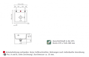 Systemceram KeraDomo MERA 51 in Eibe (matt), mit 5 Jahren Garantie