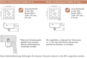 Systemceram KeraDomo KARA 42 U/g, geschliffene Oberseite, Farbe Eibe (matt), mit 5 Jahren Garantie