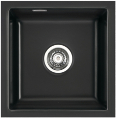 Systemceram KeraDomo MERA 40 U/g, geschliffene Oberseite, Farbe Nero (gl�nzend), mit 5 Jahren Garantie