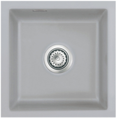 Systemceram KeraDomo MERA 40 U/g, geschliffene Oberseite, Farbe Titan (matt), mit 5 Jahren Garantie