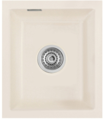 Systemceram KeraDomo MERA 32 U/g, geschliffene Oberseite, Farbe Jasmin (matt), mit 5 Jahren Garantie