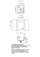 Systemceram KeraDomo MERA 32 U/g, geschliffene Oberseite, Farbe Jasmin (matt), mit 5 Jahren Garantie