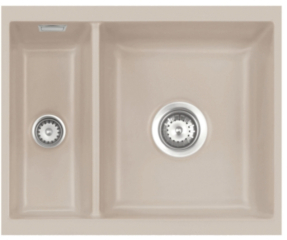 Systemceram KeraDomo MERA 60 U/g, geschliffene Oberseite, Farbe Fango (matt), mit 5 Jahren Garantie