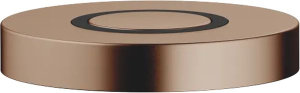 Dornbracht Air Switch Bedienknopf f�r M�llzerkleinerer, rund, Bronze geb�rstet (PVD), 10713970-42