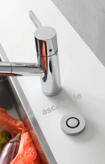 Dornbracht Air Switch Bedienknopf f�r M�llzerkleinerer, rund, Bronze geb�rstet (PVD), 10713970-42