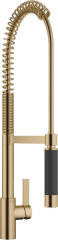 Dornbracht Tara Ultra Einhebelmischer Profi, Hochdruck, Dark Brass geb�rstet (PVD), 33860875-39