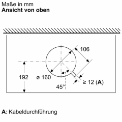 Neff D95XCC2S0, Integrierte Designhaube, 90 cm, Klarglas, Mattschwarz, EEK: B, mit 5 Jahren Garantie!