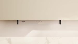 Neff D65XCC2S0, Integrierte Designhaube, 60 cm, Klarglas, Mattschwarz, EEK: B, mit 5 Jahren Garantie!