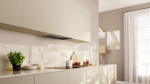 Neff D65XCC2S0, Integrierte Designhaube, 60 cm, Klarglas, Mattschwarz, EEK: B, mit 5 Jahren Garantie!