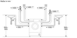 Neff V8540X0, Einbau-Waschtrockner, 8/5 kg, EEK: E/A, mit 5 Jahren Garantie!