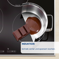 Constructa CX5BI6101, Einbau-Backofen-Set, Einbau-Backofen CF3M61054, Induktionskochfeld CA424255, EEK: A+, mit 5 Jahren Garantie!