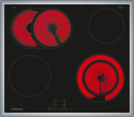 Constructa CX5BS6101, Einbau-Backofen-Set, Einbau-Backofen CF3M61054, Elektro-Kochfeld CA323255, EEK: A+, mit 5 Jahren Garantie!