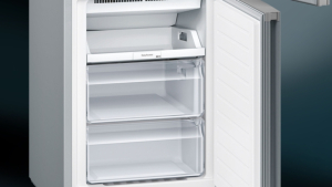 Siemens KG36N2LEA, iQ300, Freistehende K�hl-Gefrier-Kombination mit Gefrierbereich unten, 186 x 60 cm, Metall-Optik, Total noFrost, EEK: E, mit 5 Jahren Garantie!