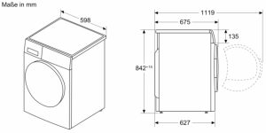 Bosch WRB247C40, Serie 8, W�rmepumpentrockner, 9 kg, EEK: A, mit 5 Jahren Garantie!