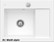 Villeroy & Boch Subway 45 Compact, Farbe R1 Wei alpin, Classicline, Becken links oder rechts