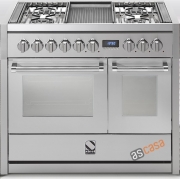 Steel Genesi 100, Rangecooker, 100 cm, Multifunktion, Farbe Edelstahl, G10FF-4TSS, mit 5 Jahren Garantie!