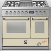 Steel Genesi 100, Rangecooker, 100 cm, Multifunktion, Farbe Creme, G10FF-4LCR, mit 5 Jahren Garantie!