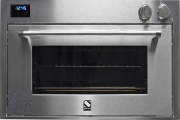 Steel Genesi 90x60, Einbaubackofen, Combisteam, Farbe Anthrazit, GFE9-SAN, mit 5 Jahren Garantie!