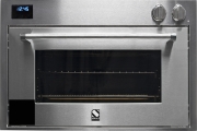 Steel Genesi 90x60, Einbaubackofen, Combisteam, Farbe Schwarz, GFE9-SBA, mit 5 Jahren Garantie!