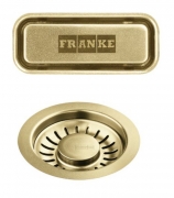 Franke Stopfen-Ventilset Mythos Masterpiece, gold, 112.0652.898