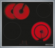 Bosch PKN645BA2E, Elektrokochfeld Glaskeramik, Serie 4, Rahmen aufliegend, 60 cm, mit 5 Jahren Garantie!