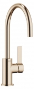 Dornbracht Tara Ultra Einhebelmischer, Bar Tap, Hochdruck, Champagne gebrstet (22kt Gold), 33805875-46