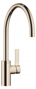 Dornbracht Tara Ultra Einhebelmischer mit Festauslauf, Hochdruck, Champagne (22kt Gold), 33816875-47