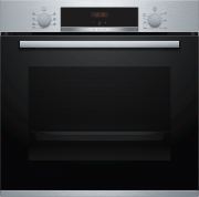 Bosch HBA513BS1, Serie 4, Einbau-Backofen, 60 x 60 cm, Edelstahl, EEK: A, mit 5 Jahren Garantie!